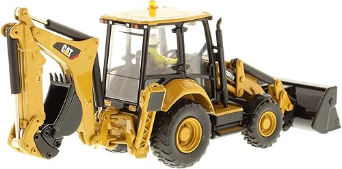 Miniatura 7 de 150 Caterpillar 420F2 IT Retroexcavadora - Serie de línea alta por Diecast Masters - 85233 viene con barrena brazo de material horquilla de palets y