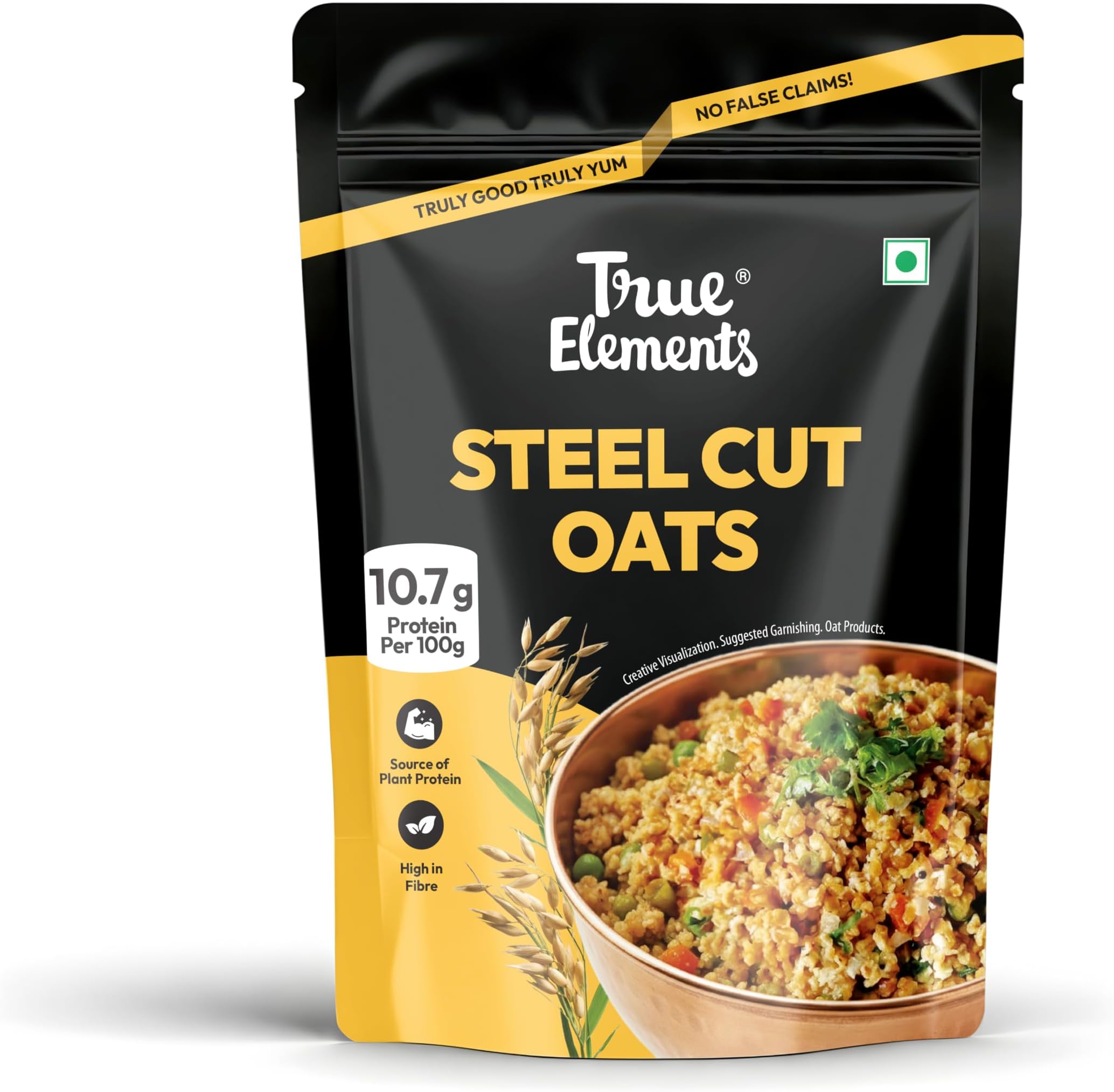 True Elements Gluten Free Steel Cut Oats, 1 kg