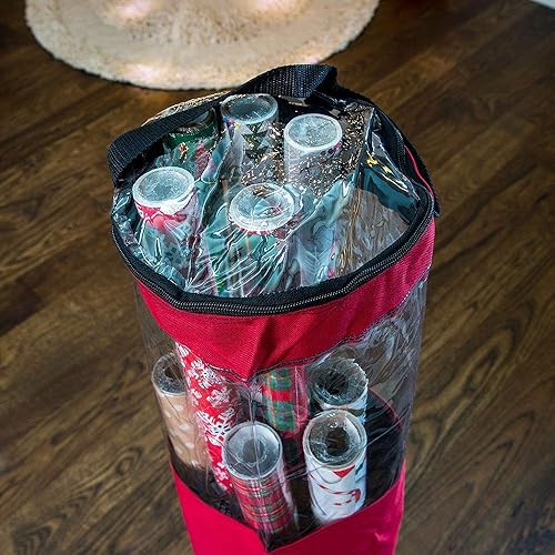 Miniatura 8 de Bolsa de almacenamiento para papel de regalo de Santa's Bags, n.° de pieza del fabricante SB-10155