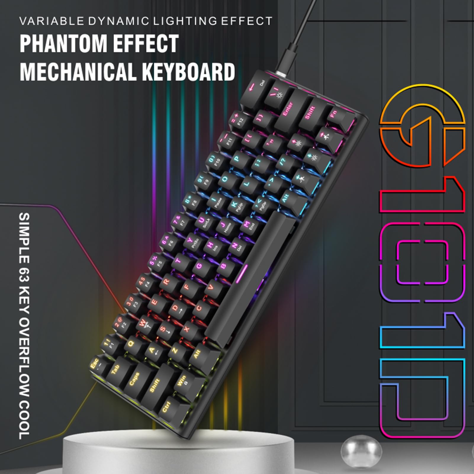 ゲーミングキーボード メカニカルキーボード イルミネーション Amazon.co.jp: BUZHI メカニカルキーボード有線ゲーミング