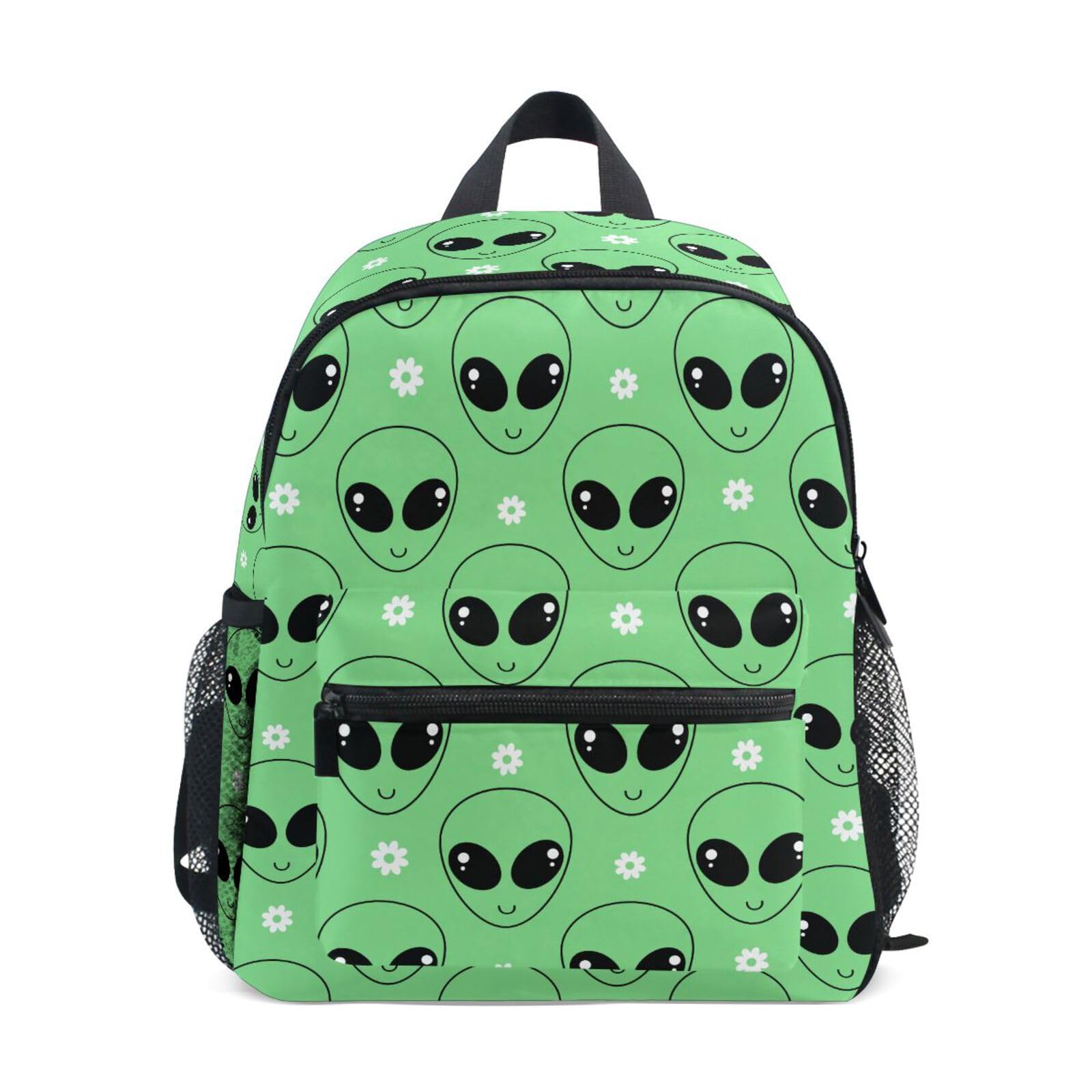 Fifbird Unisex Kids Multicolor-513 12Inch Backpack Schoolbag Alien Preschool Lightweight Travel Casual Bookbag Alien Backpacks