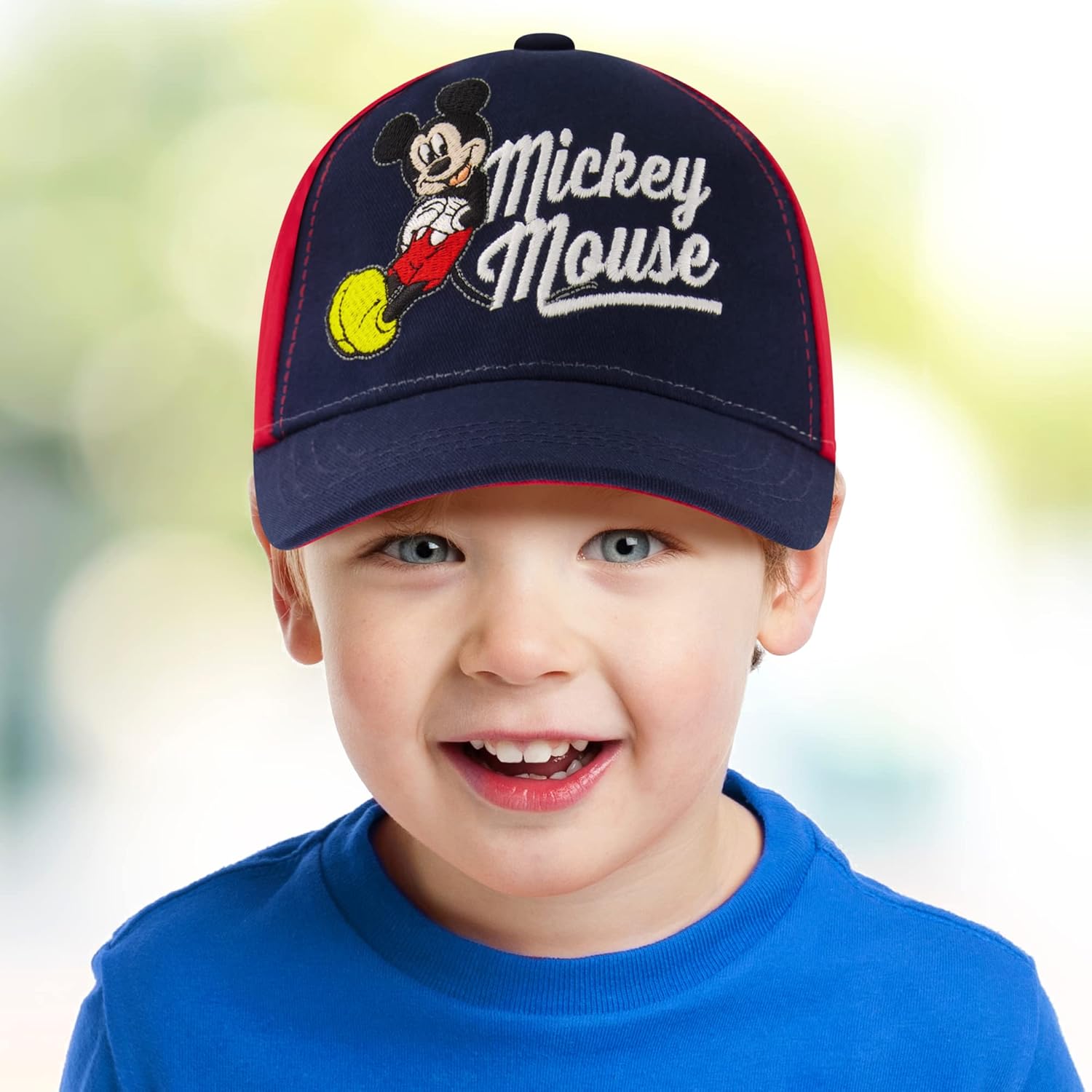 Disney Boys Baseball Cap, Mickey Mouse Adjustable Toddler Hat, Ages 2-4 Or Boy Hats for Kids Ages 4-7 - Image 2