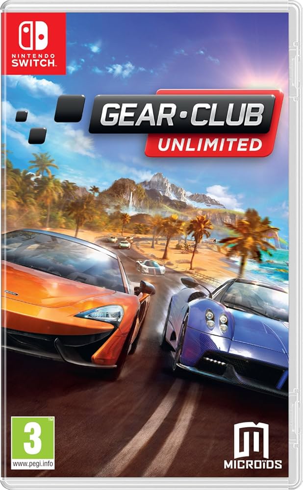 Amazon.com: Gear Club Unlimited NSW (Nintendo Switch
