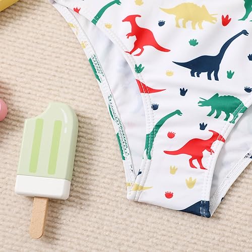 Miniatura 5 de Traje de baño Bonito niñas pequeñas baño niños y niñas Traje de baño Estampado natación Bikini Playa trajes Tankini