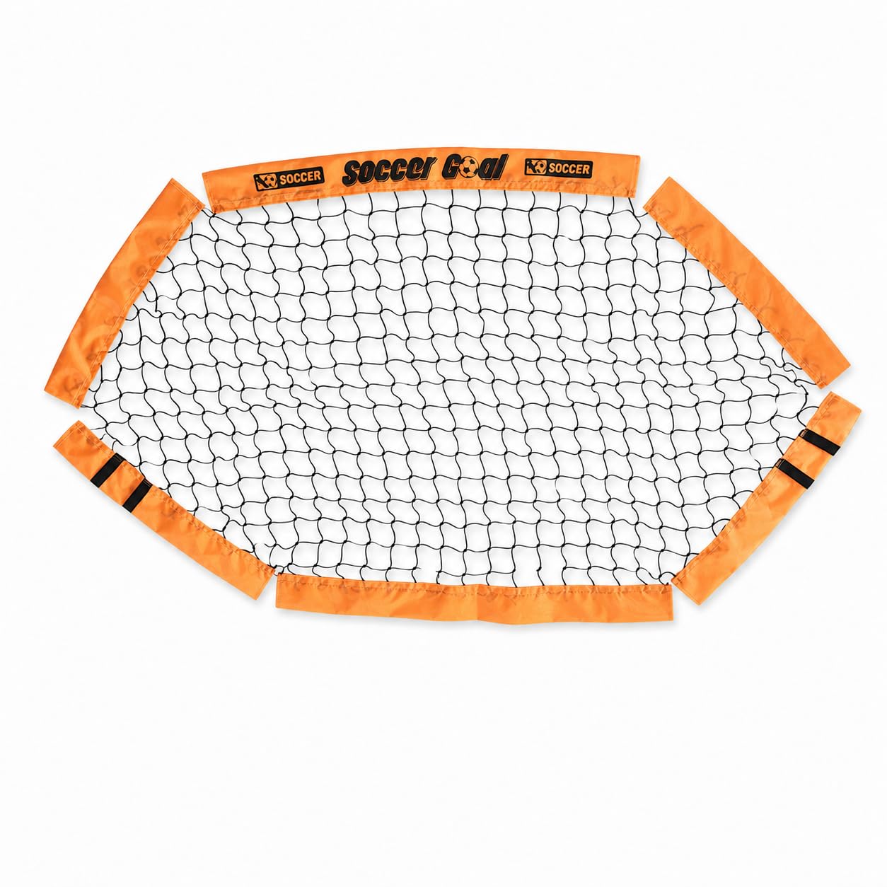 Kids Soccer Net for Outdoor Kindergarten Match Training, Portable Replacement Football Goal Net Yellow Small 60x40cm Cloth Edging-image-44