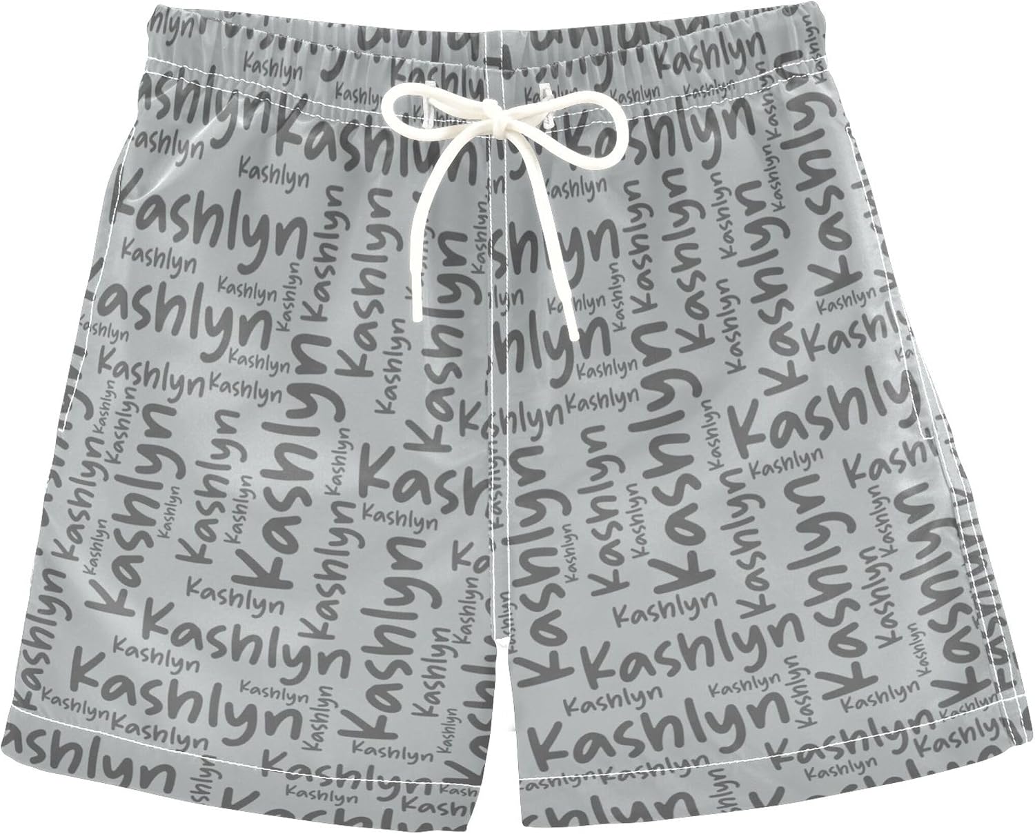Custom Boys Swim Trunks for 2-14 Years Personalized Name Swim Beach Shorts Kids Swimwear Bathing Suit