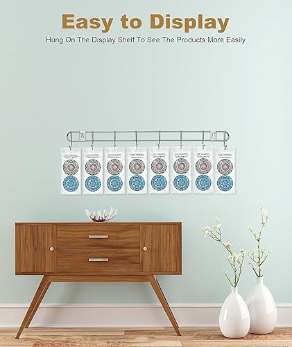 Miniatura 5 de Paquete de 100 posavasos de coche para la venta, bolsas autosellantes y tarjetas de sublimación, posavasos de papel kraft de 6.8 x 3 pulgadas,