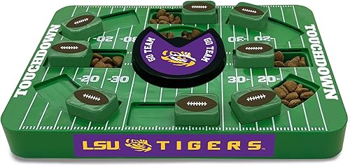 Miniatura 76 de Pets First NCAA Georgia Bulldogs Juguete de Rompecabezas, Juguete de Premio para Perros con Rompecabezas, Juguete Interactivo de Premio para Perros