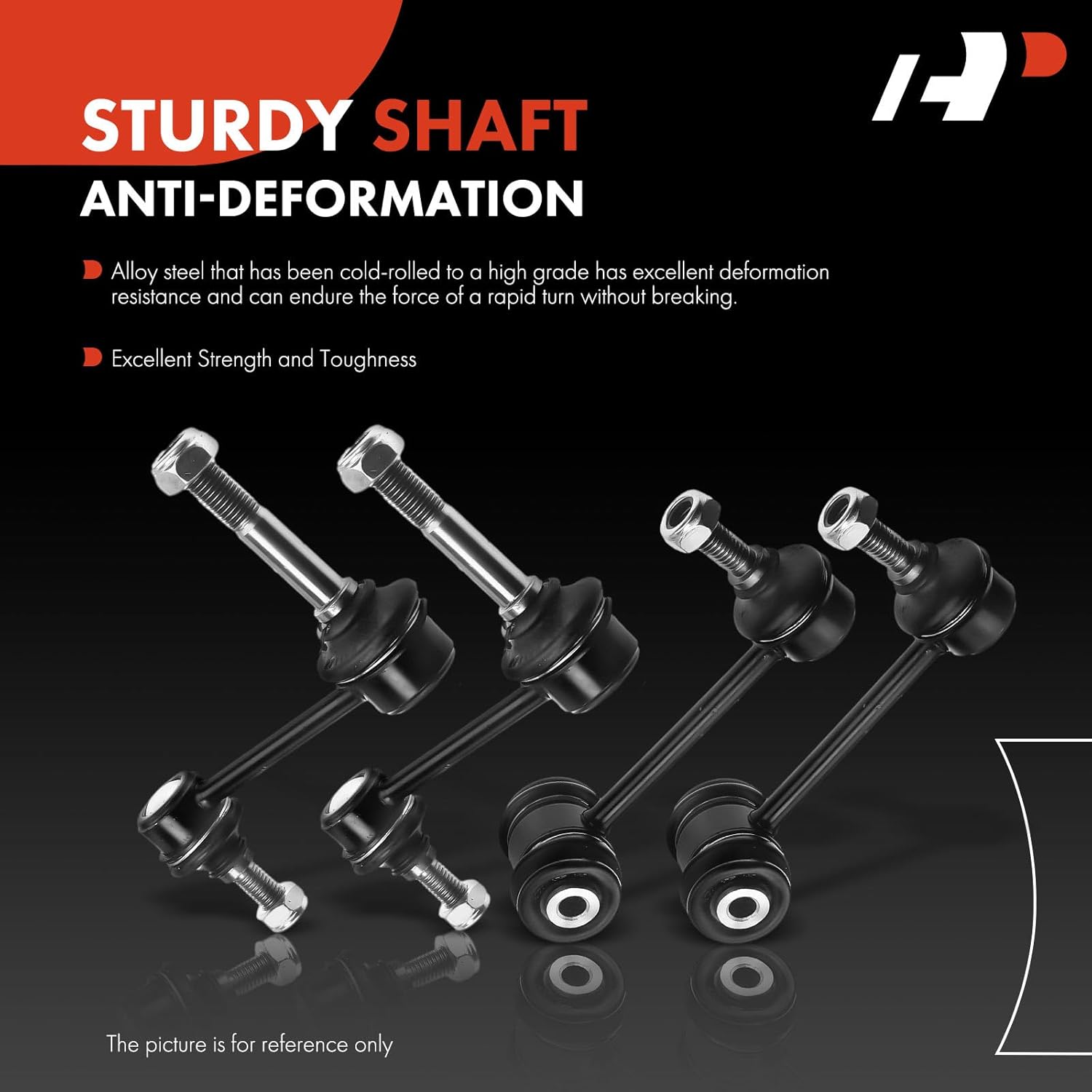 A-Premium Set of 4, Front & Rear Sway Bar Links Kit Stabilizer Bar Links Compatible with Lexus IS300 2001 2002 2003 2004 2005