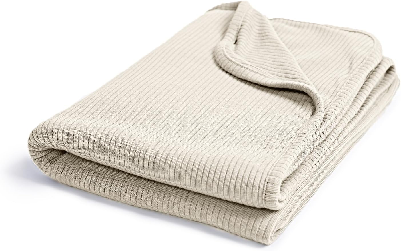 BubblePanda Ultra-Soft Rayon Made from Bamboo Baby Blanket - 30x40 Inches Double-Layer Swaddle Blanket, Breathable & Hypoallergenic, Lightweight Nursing Cover, Stroller Blanket for Infants & Toddlers