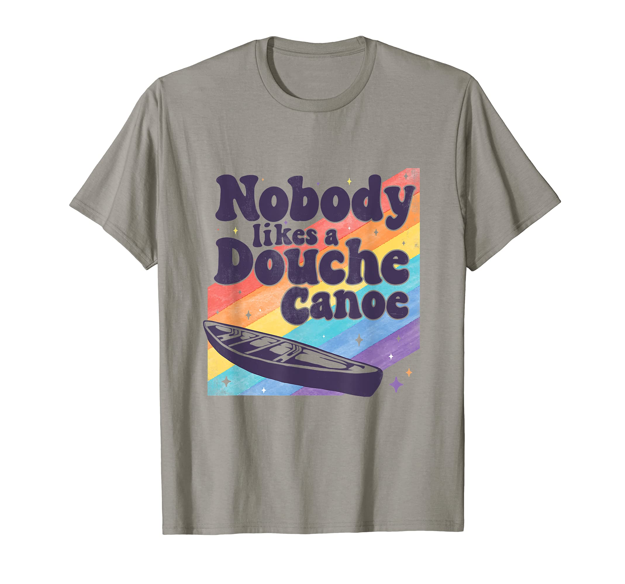 Funny Canoe teesFunny don’t be a douche canoe saying T-Shirt