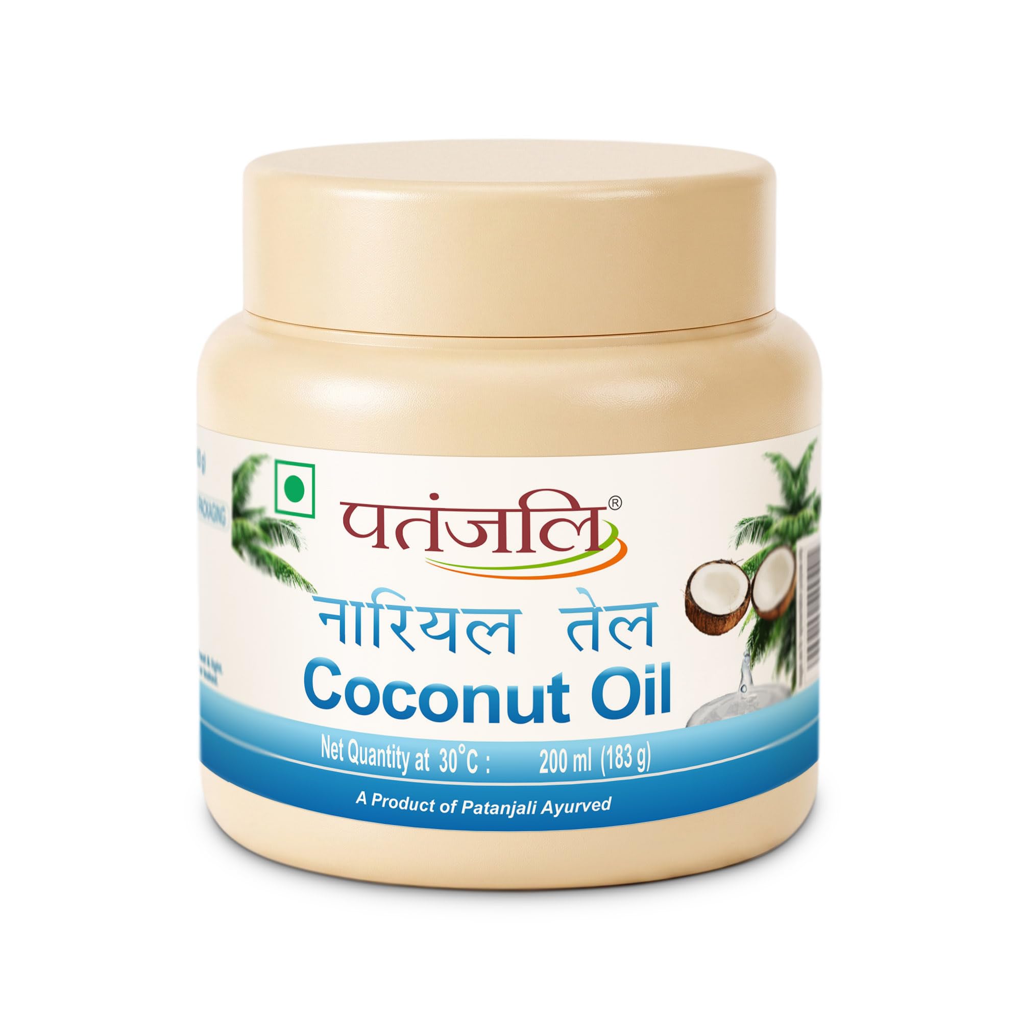 Patanjali Coconut Oil Jar - 200ml-image-36