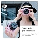Rieibi EOSR50 EOS R50 Case, Soft Silicone Protective Case for Canon EOS R50 EOSR50 Vlogging Camera, Lightweight EOS R50 Camera Case Grip Cover Body Skin - Pink gallery image