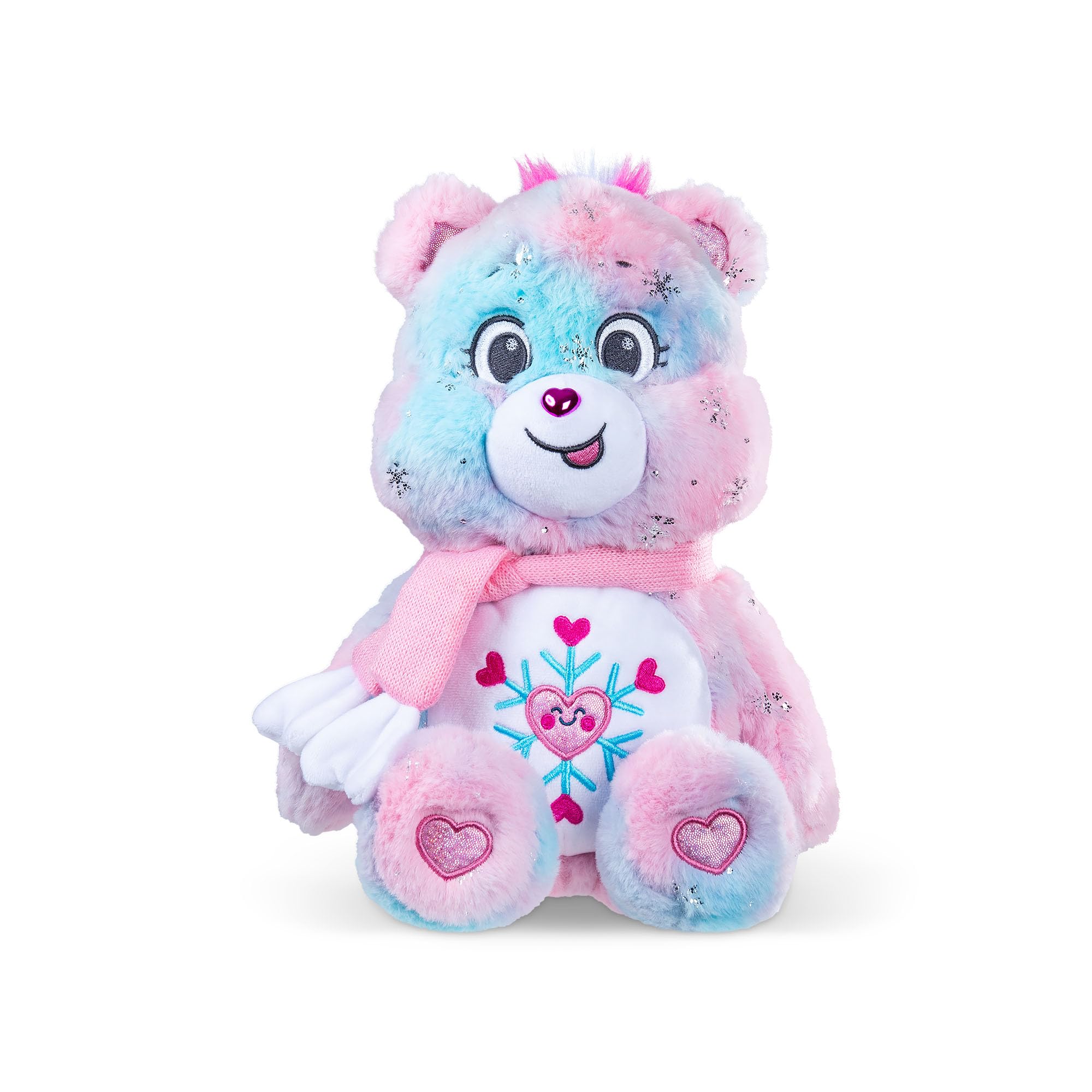 Care Bears - Collector Edition 14 Zoll Snowflake Sparkle Bear - Medium Size Plüsch - Weich, Huggable Plüsch, Gefülltes Tier für Mädchen und Jungen, Alter 4+