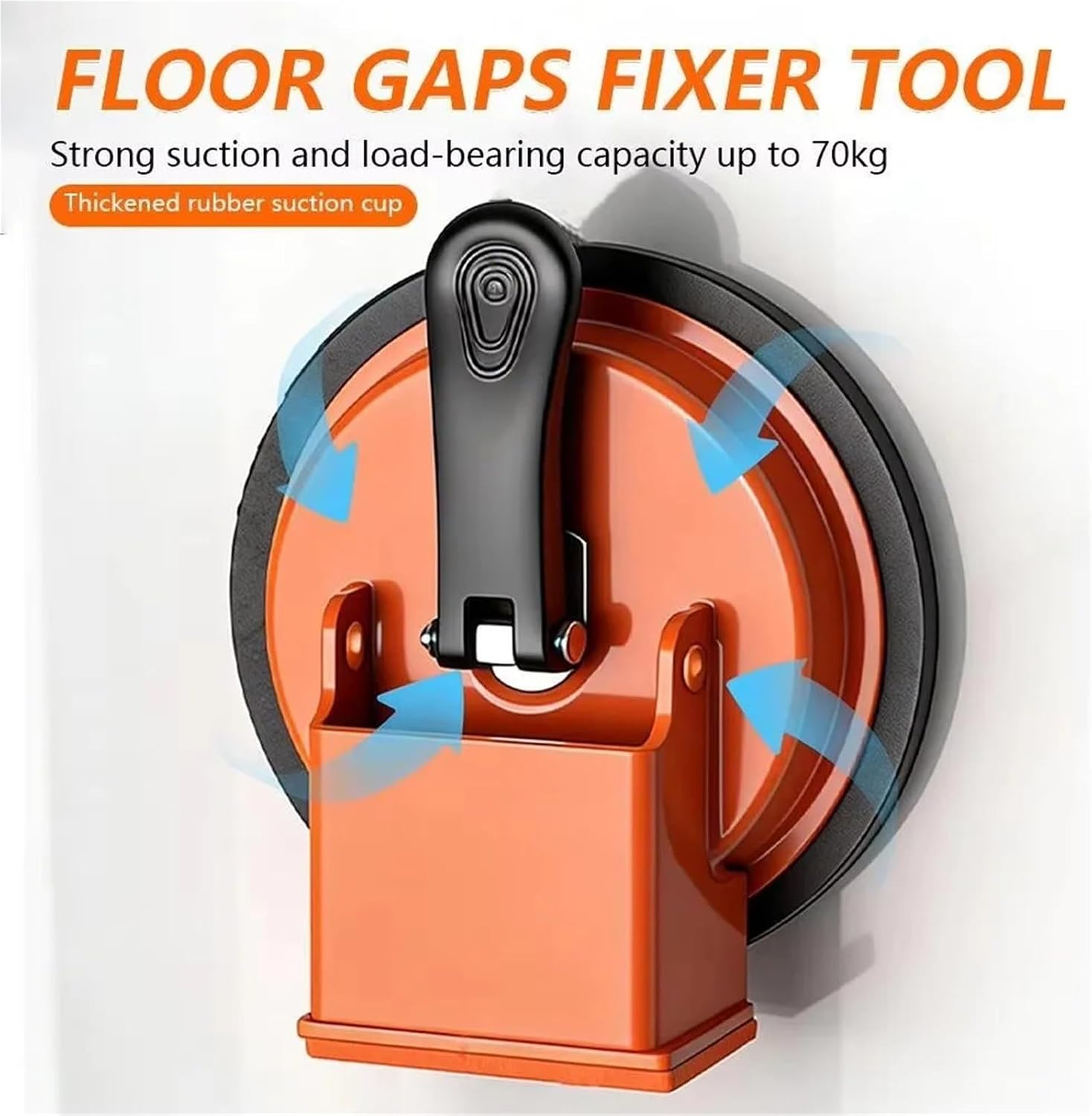 Adjustable Height Setter 2pcs Floor Gap Repair Tool Suction Cup Seamless Joint Suitable for Installation Projects