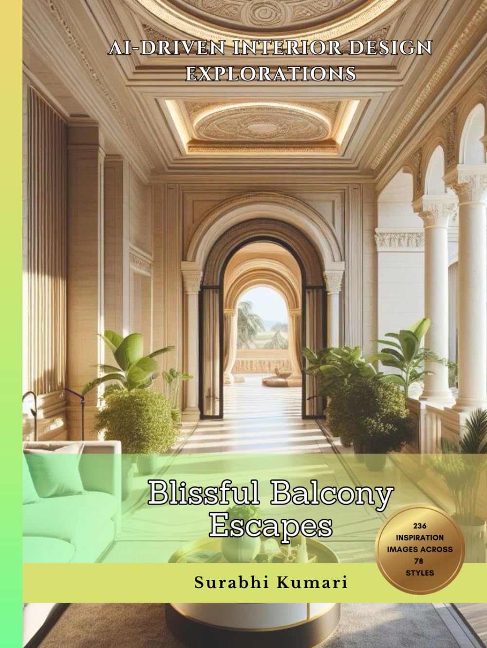 Design d'intérieur IA pour un balcon cocooning et relaxant