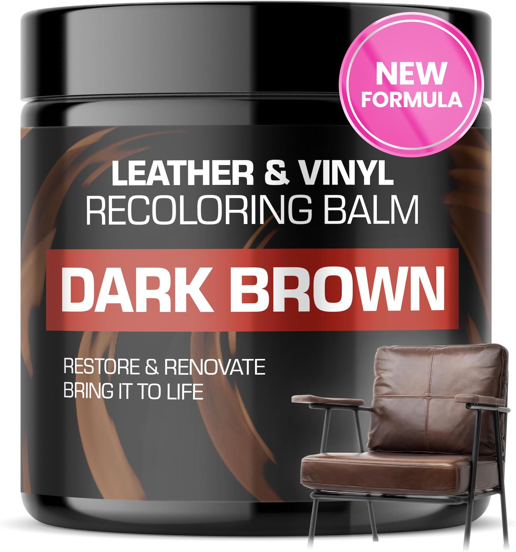 FORTIVO Leather Recoloring Balm Leather Repair Kits for Couches