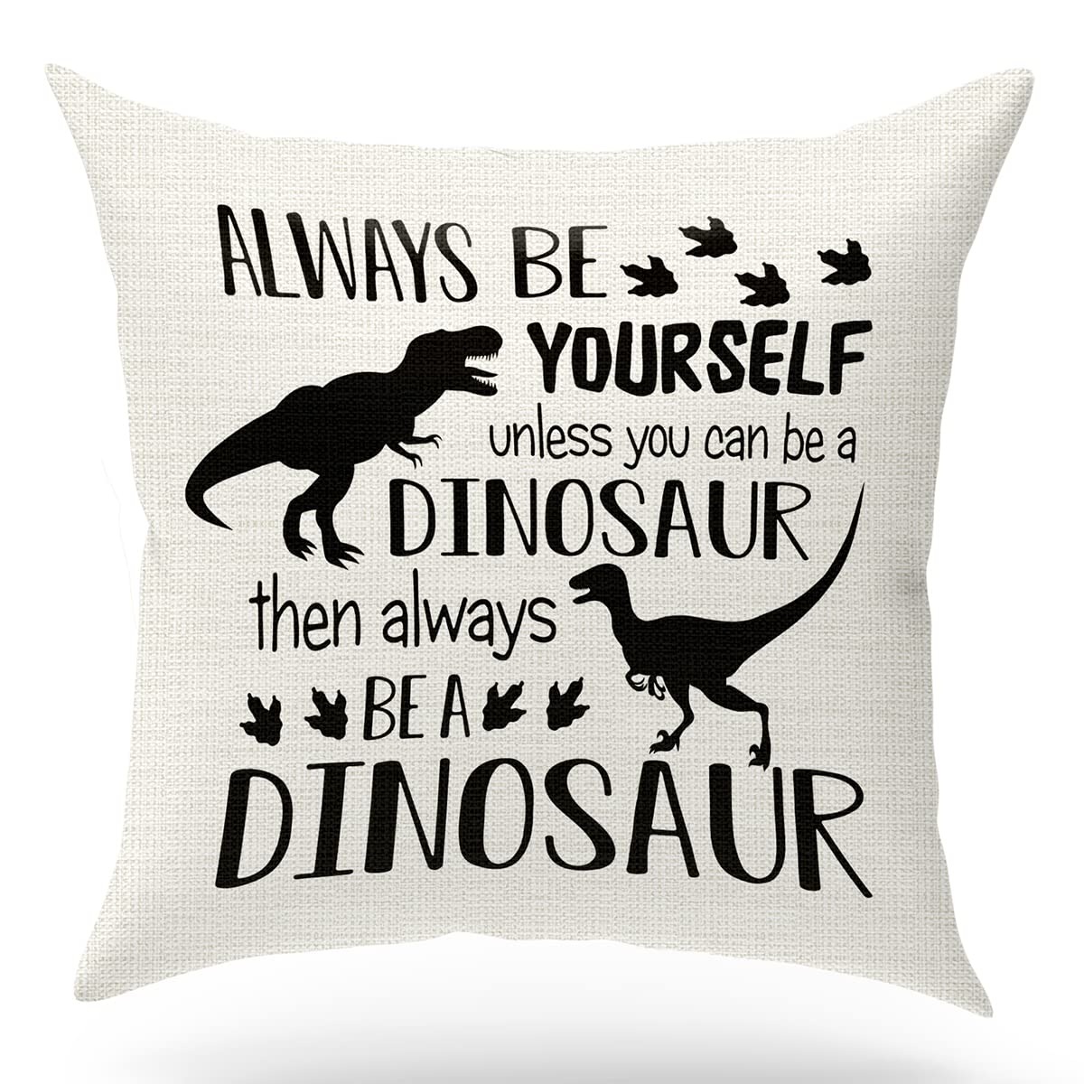 dinosaur floor pillow