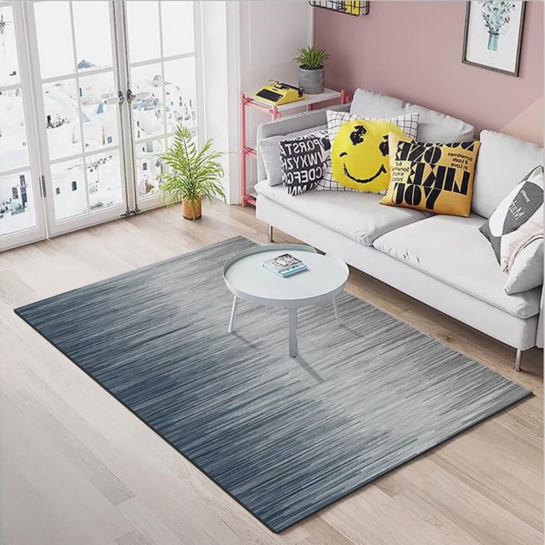 Tapis de grand salon antidérapant pour sécuriser la salle
