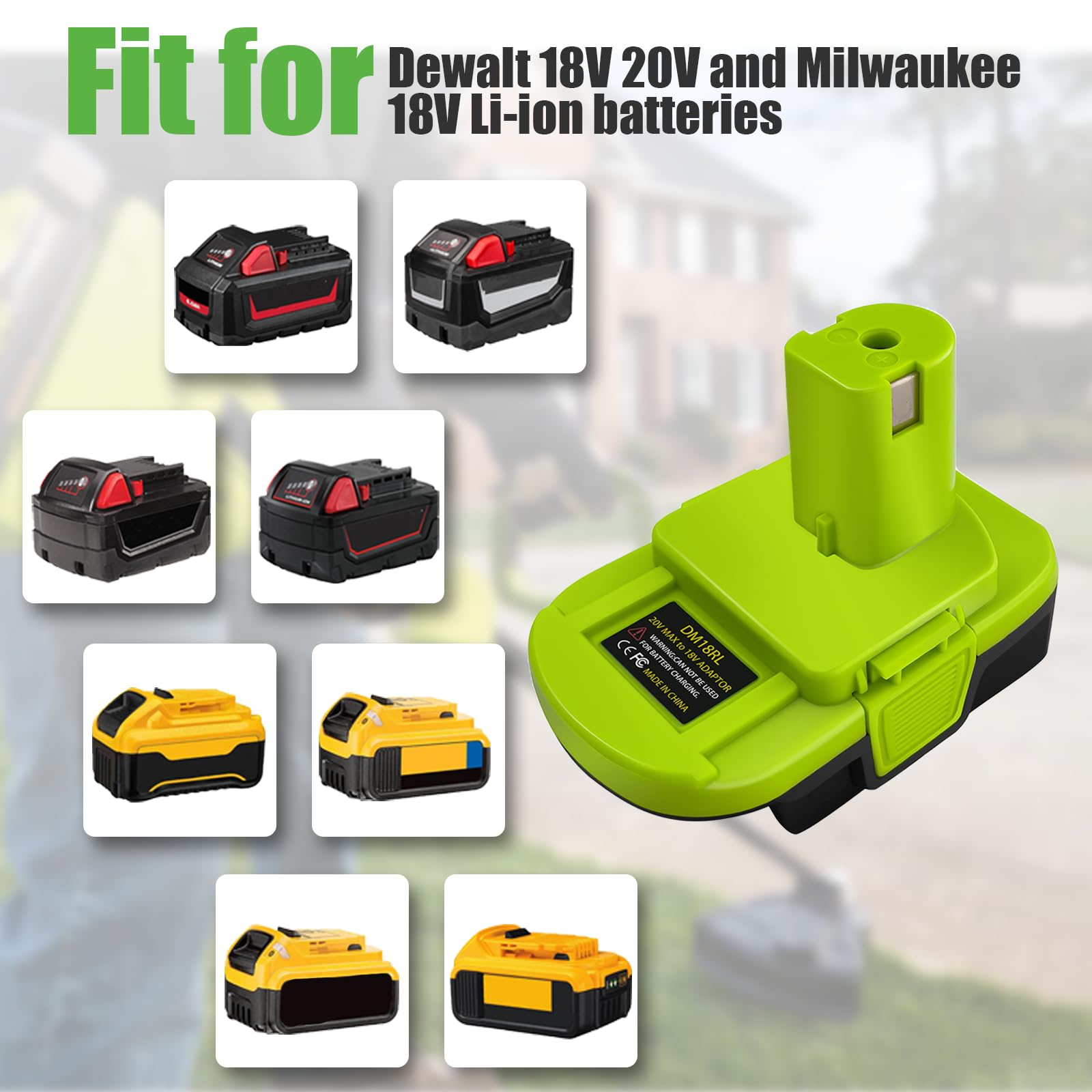 Dewalt To Milwaukee Battery Adapter Kzreect Battery Adapter With