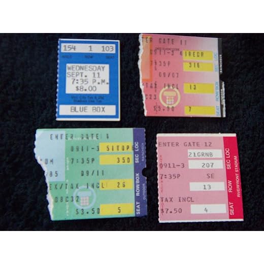 Pete Rose #4192 Record Breaking 9/11/85 Ticket Baseball Stub -Priced Per Ticket