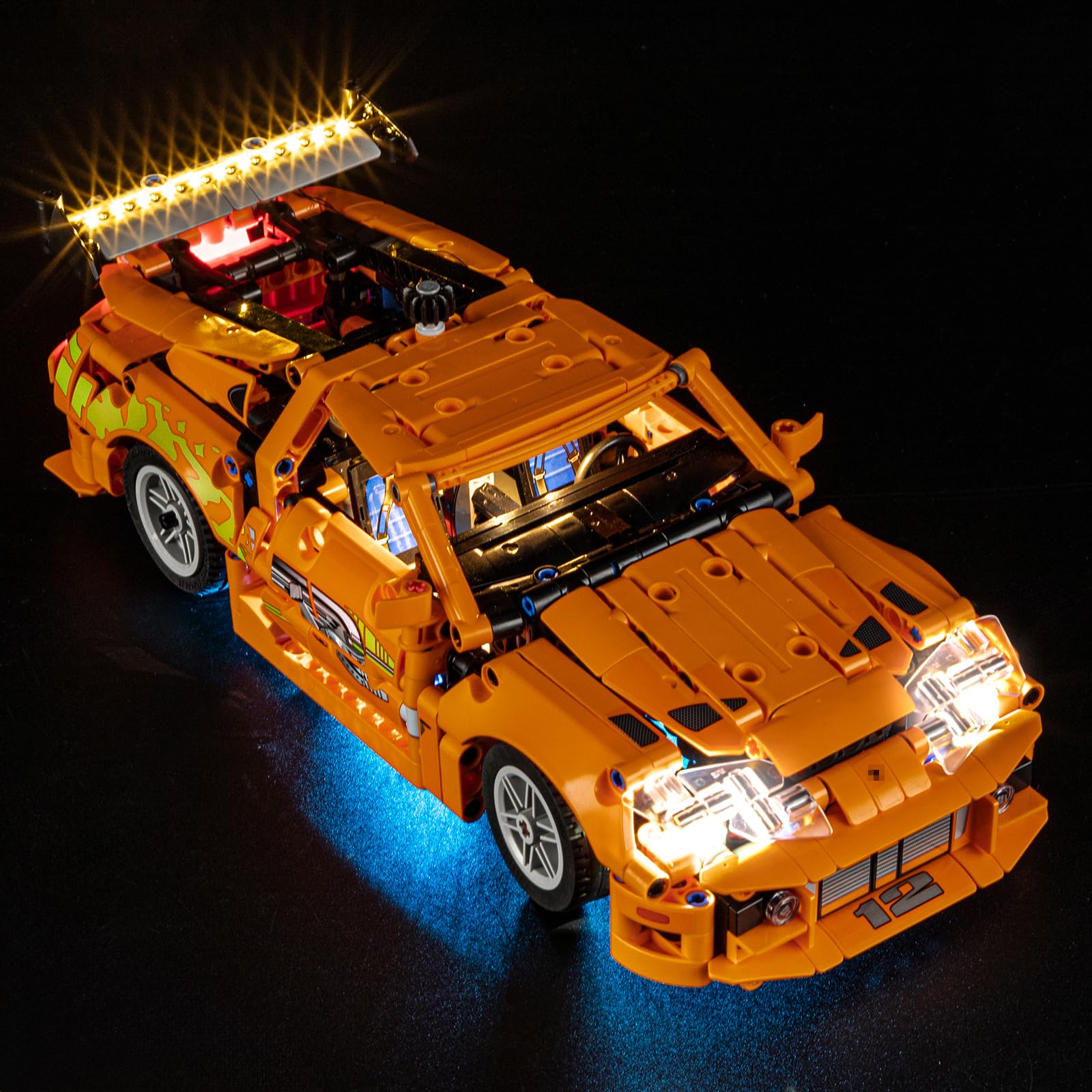 MENZAVA LED Light Set Compatible with Lego 42204 Fast and Furious