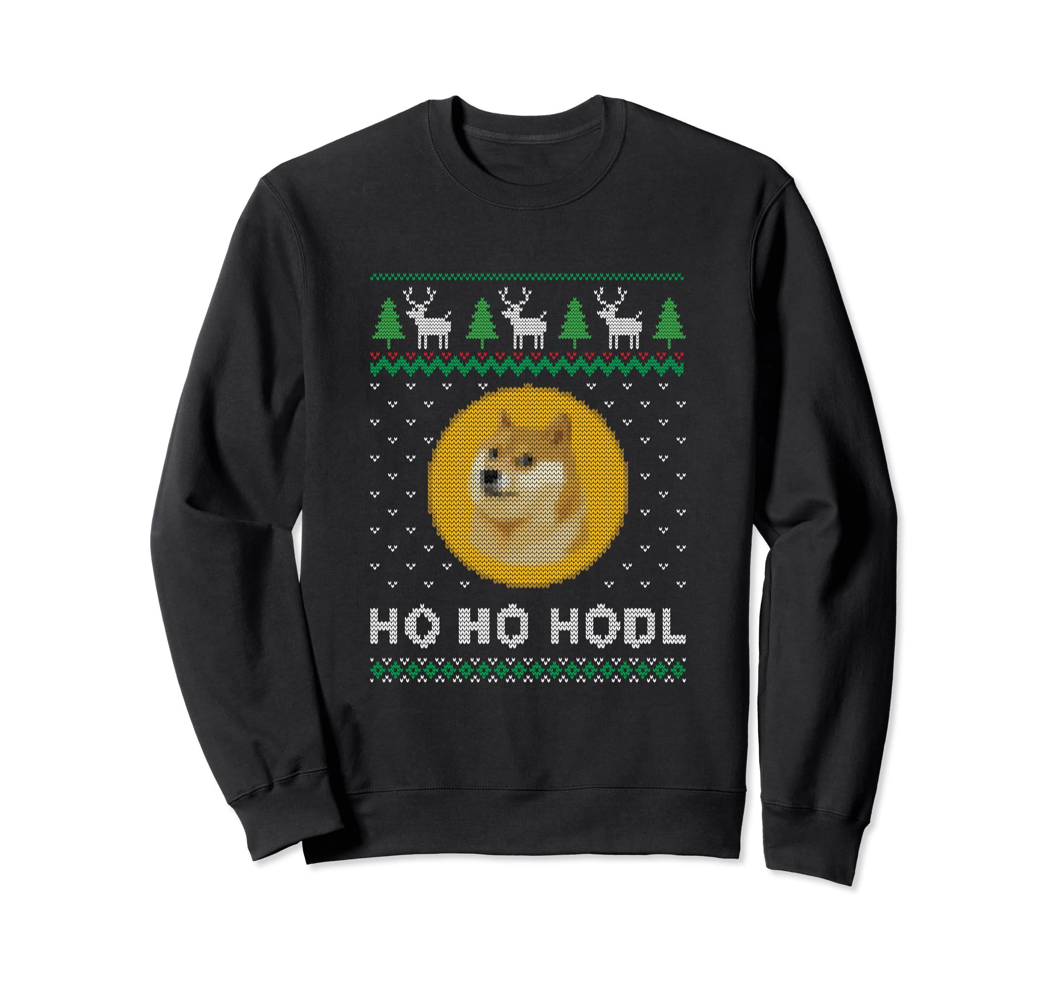 Hodl Ho Ho Ho Ugly Christmas Sweater BITCOIN Christmas Sweater Crypto  Unisex Sweater HODL BTC