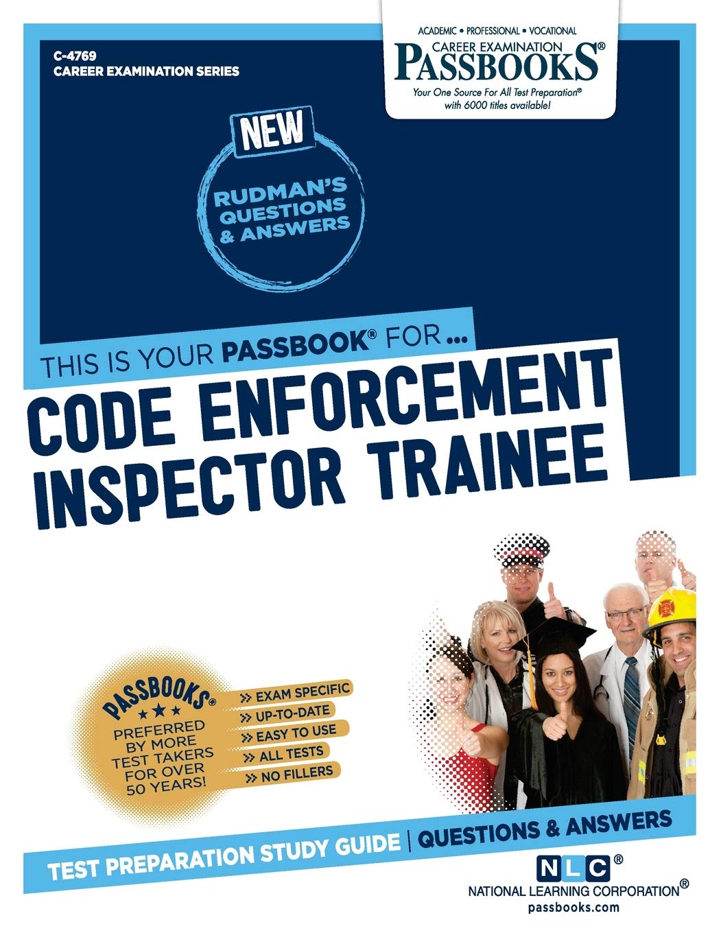 Code Enforcement Inspector Trainee: Passbooks Study Guide (Career Examination Series)
