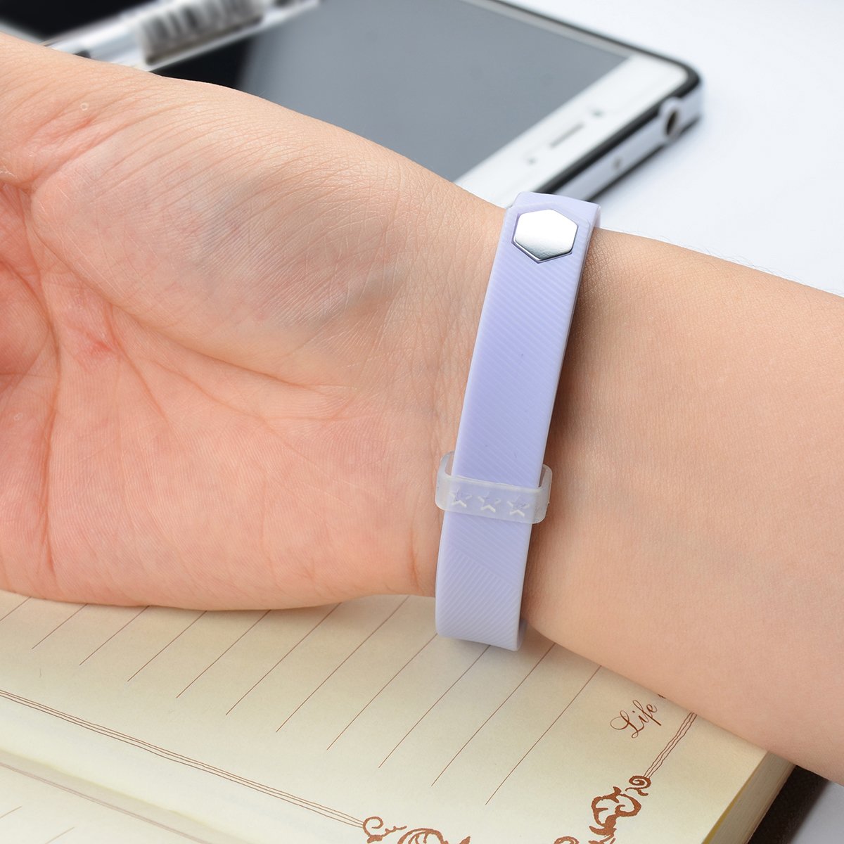 fitfit - fitbit flex2 ラベンダー Fitbit Flex 2 Smart Band - Lavender, Wrist Accelerometer