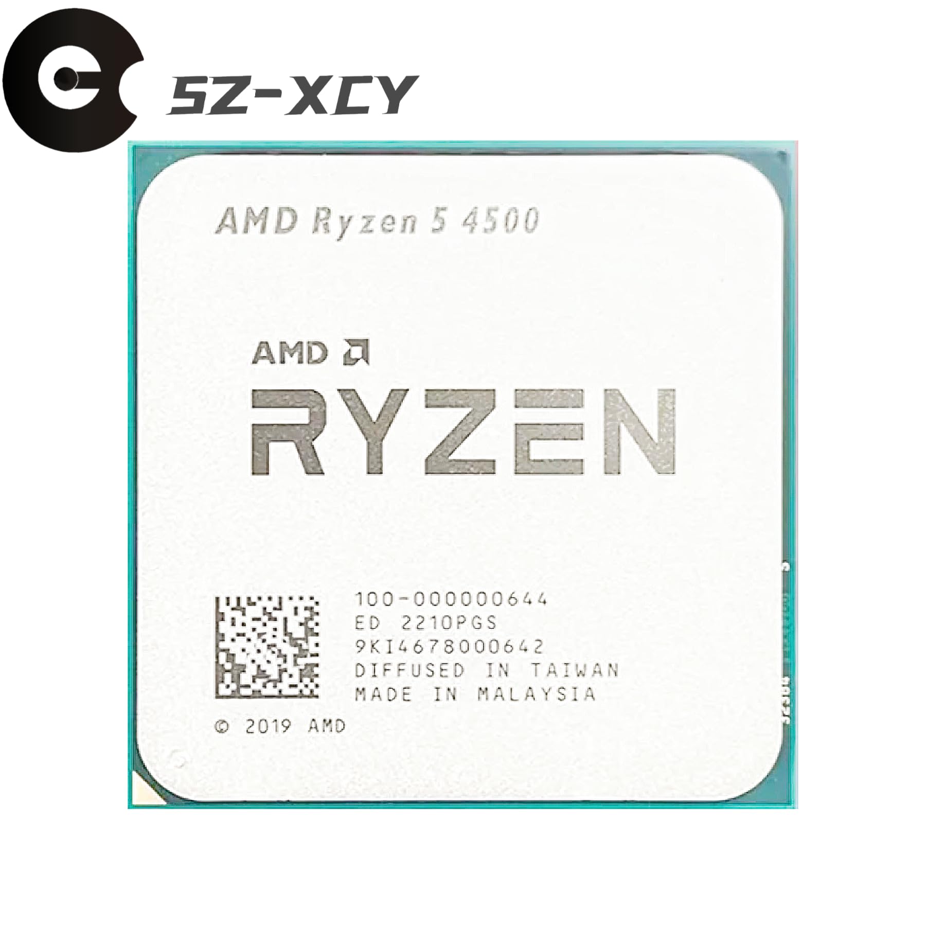 Elaborazione dati informatici Ryzen 5 4500 R5 3,6 GHz Processore CPU a e 12 thread 7NM L3=8M 100-000000644 Socket AM4