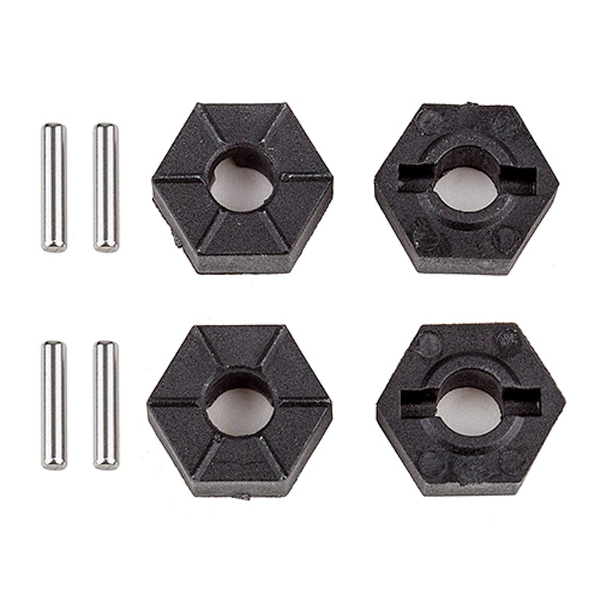 Amazon.com: Team Associated Rival MT10 Wheel Hexes 12mm ASC25820