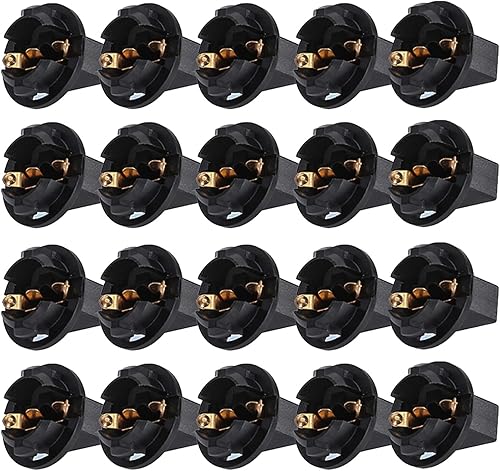 Miniatura 9 de GLOFE T10 194 168 - Bombillas LED azul hielo para instrumentos con enchufe de bloqueo giratorio T10, superbrillante, panel de instrumentos T10,