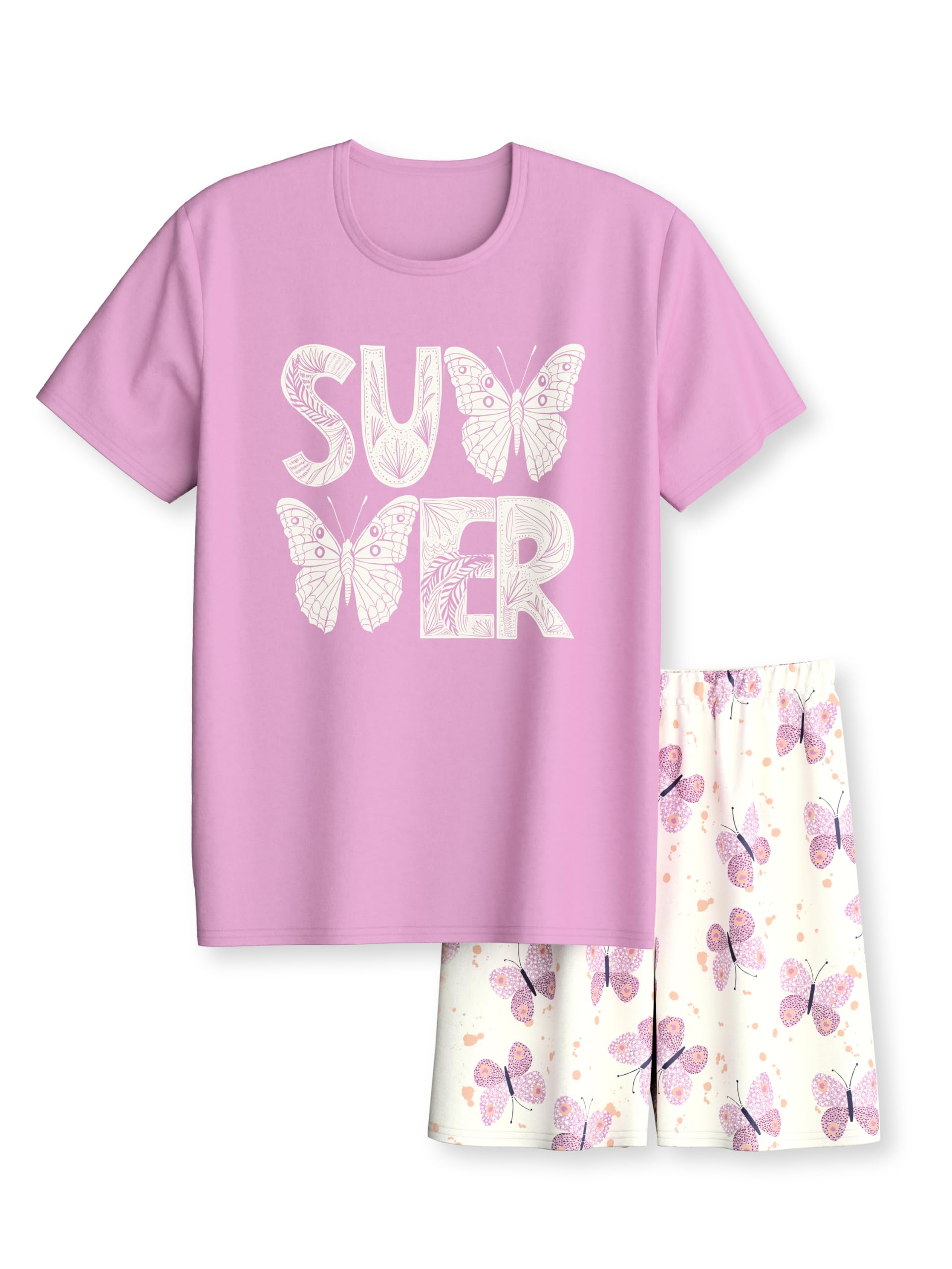 CALIDA Kids Kurz-Pyjama Kinder | Schlafanzug aus hochwertiger Baumwolle, atmungsaktiv, pflegeleicht