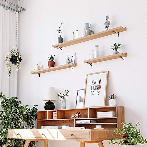 Miniatura 10 de Soportes de estante de 10 pulgadas, paquete de 2 soportes en L resistentes para estantes, soportes de metal triángulo de 90 grados para estante