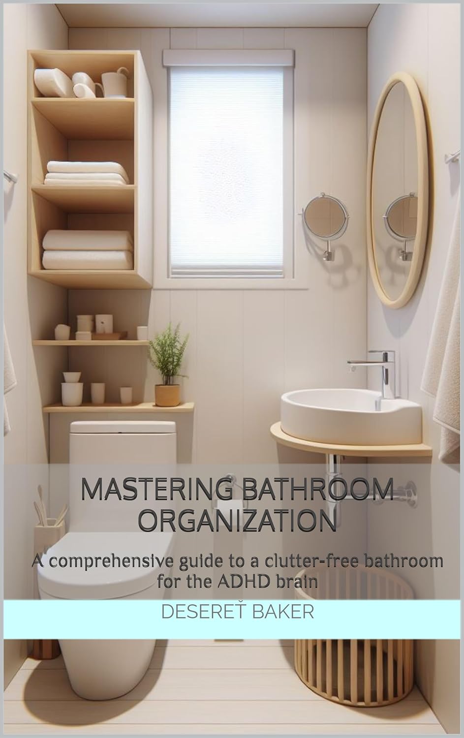 Mastering Bathroom Organization: A comprehensive guide to a clutter-free bathroom for the ADHD brain (The complete guide to home organization for the ADHD brain)