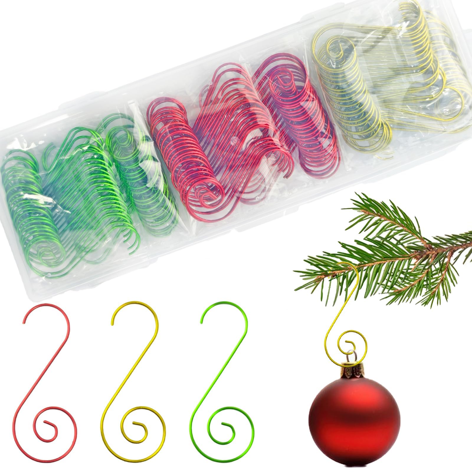 Crochets de Noël en forme de S multicolores pour illuminer vos souvenirs d'enfance