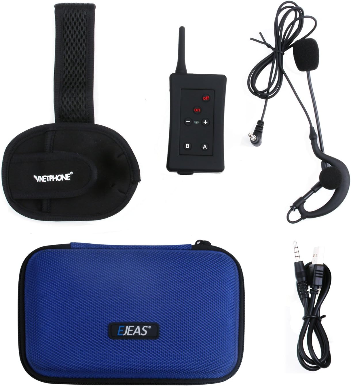 Professionelles Bluetooth Headset Für Schiedsrichter - 4-Wege Kommunikation Bis 1500m