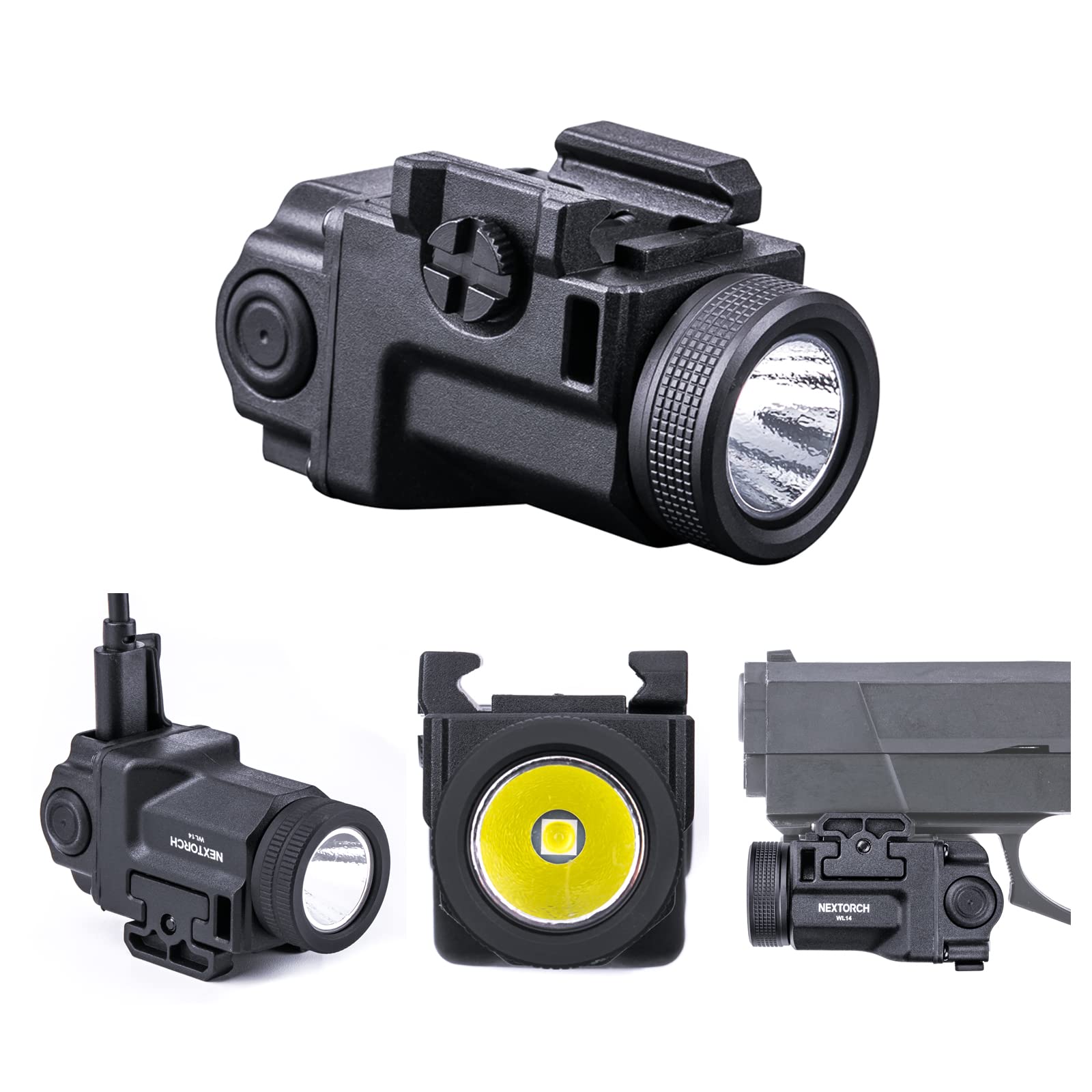 Buy NEXTORCH ed Pistol Light Rechargeable Weapon Light Lights for