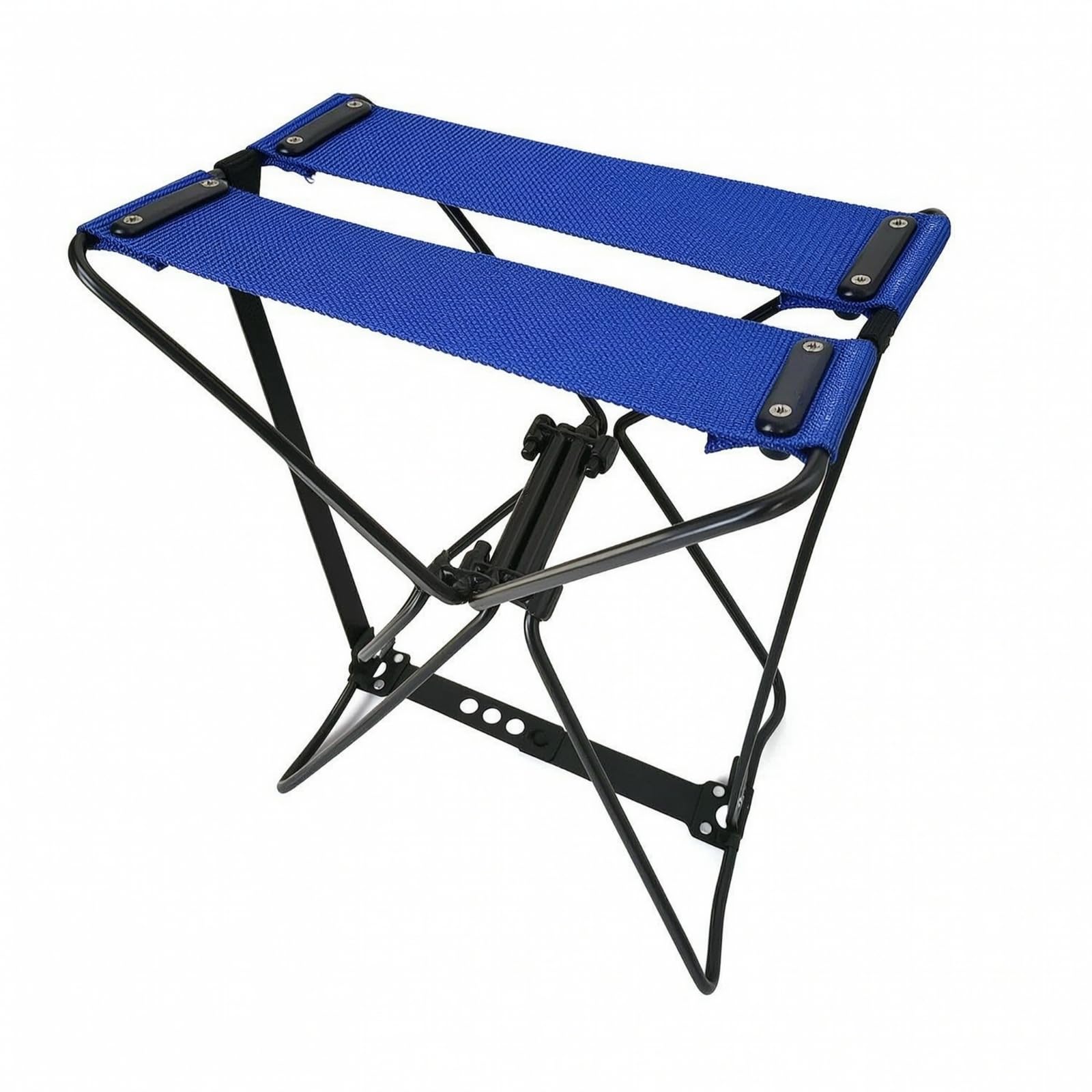 Perfeclan Taburete Plegable Negro Asiento, Color to 1, Mediano