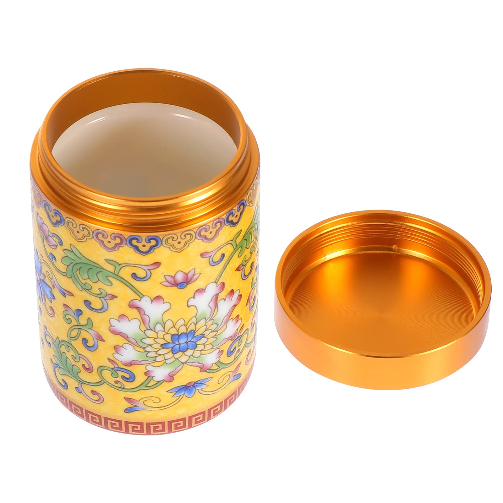 Buy Luxshiny Coffee Container Ceramic Tea Jar Vintage Chinese Style