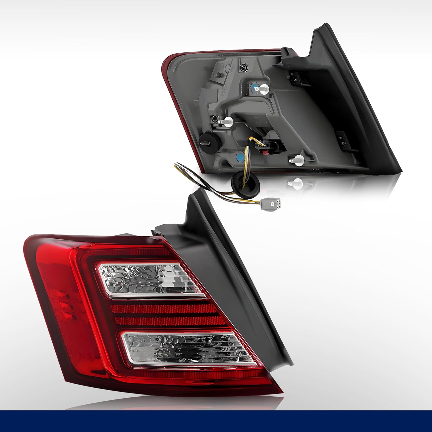 Tail Light Compatible with 2013 2014 2015 2016 2017 2018 2019 Ford Taurus Outer Rear Lamp Taillights Replace FO2805108 DG1Z13404AA (Right Passenger Side)