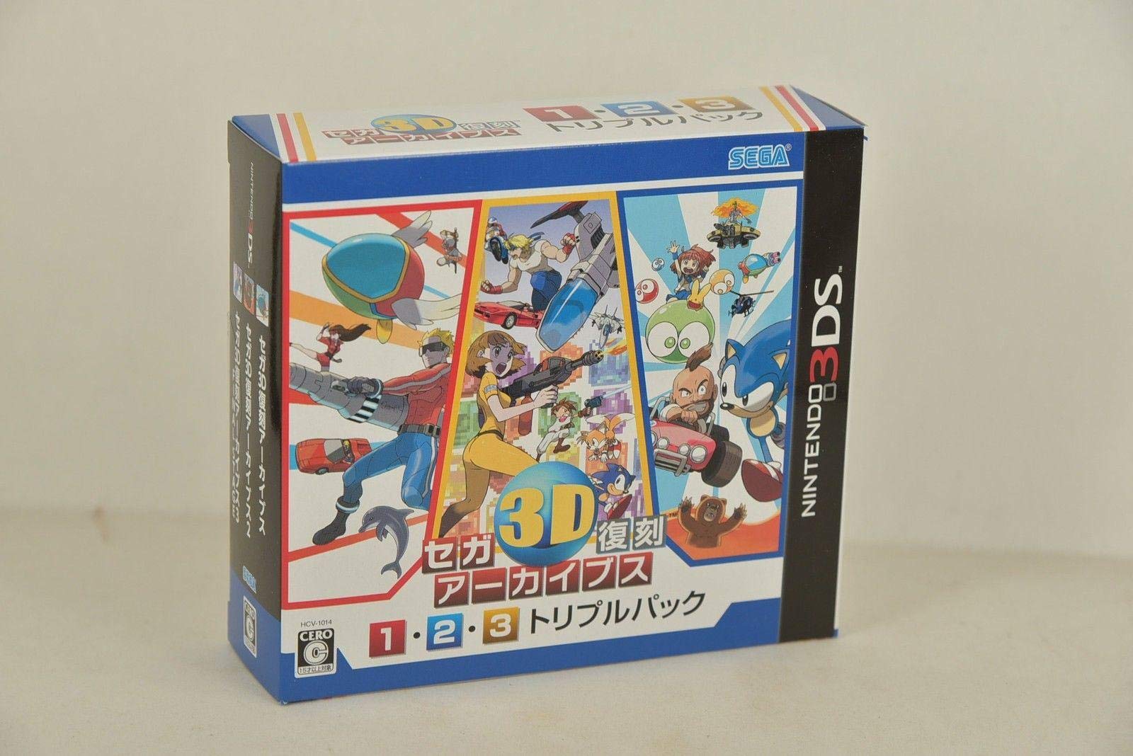 Nintendo-Sega 3D Fukkoku Archives 1.2.3 Triple Pack for Nintendo