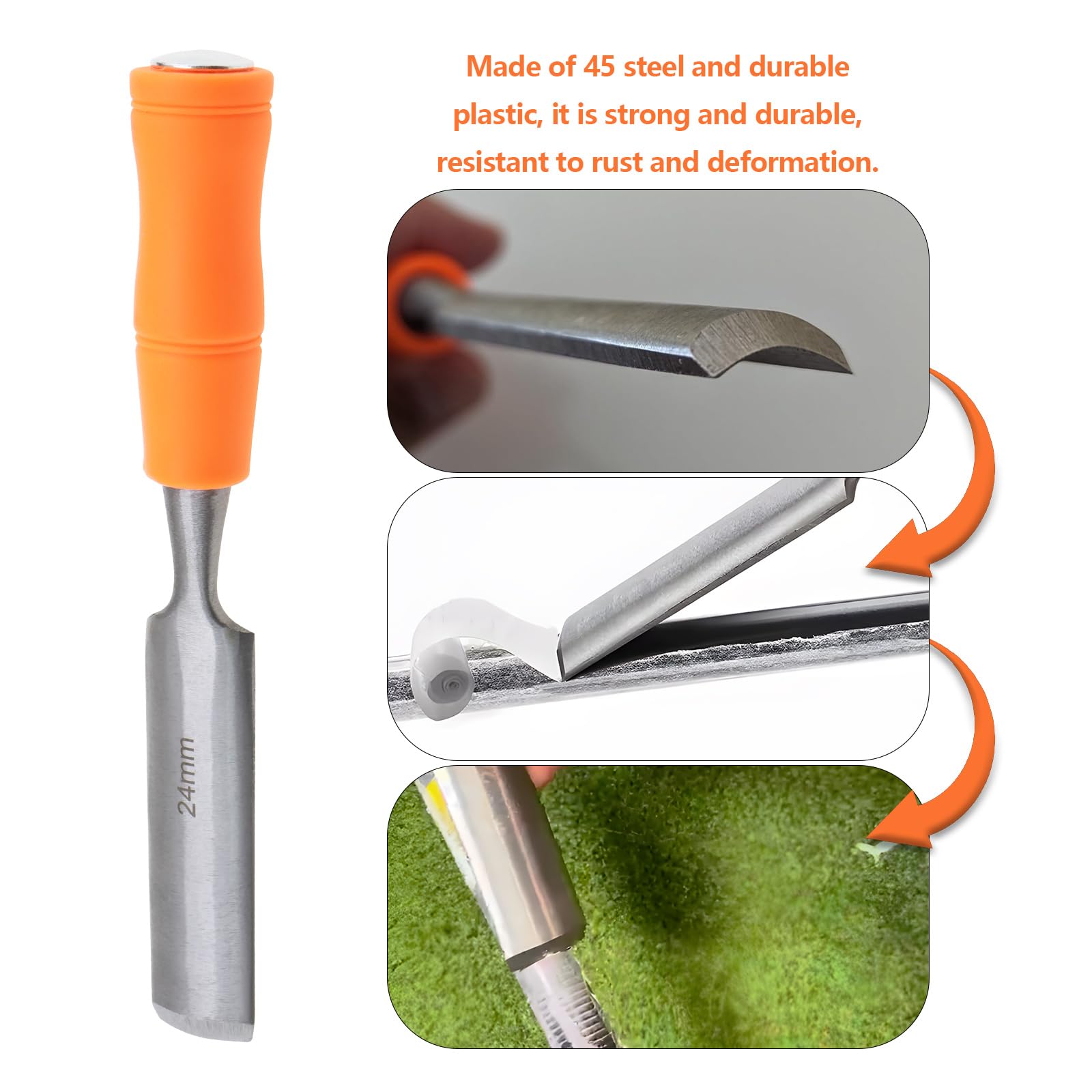 OTOTEC 2 Pièces Outil de Retrait de Bande de Poignée de Golf 200x24mm Kit de Retrait de Bande de Golf pour Terrain de Golf Plage D'entraînement Cadeau de Golf pour Hommes Et Femmes