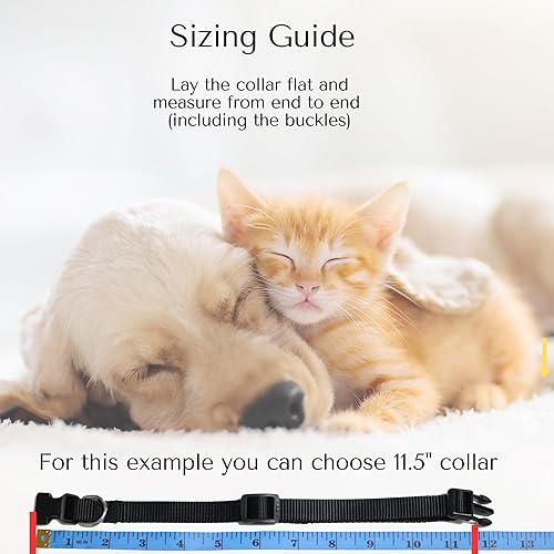Miniatura 6 de Pet Collar for Small Medium and Large Dogs Beaded Silicone Dog Necklace Handmade Girl Bling Fancy Female Cats Pretty Pearls Perla (Christmas)