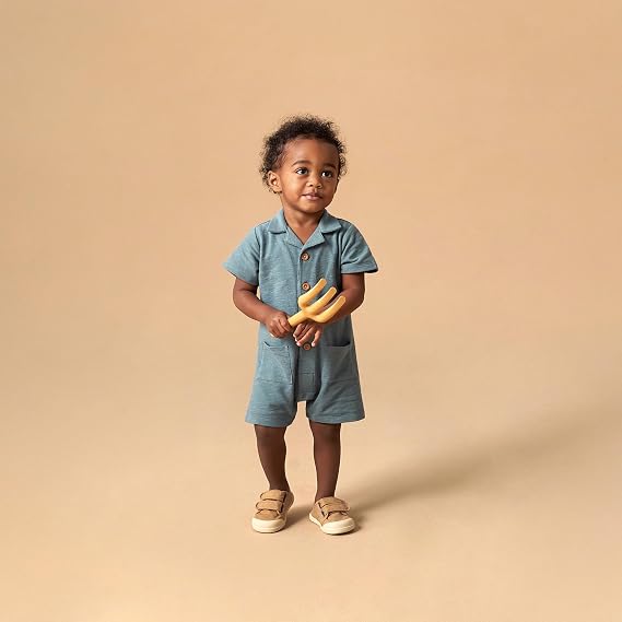 Modern Moments by Gerber Baby Boys Short Sleeve Romper