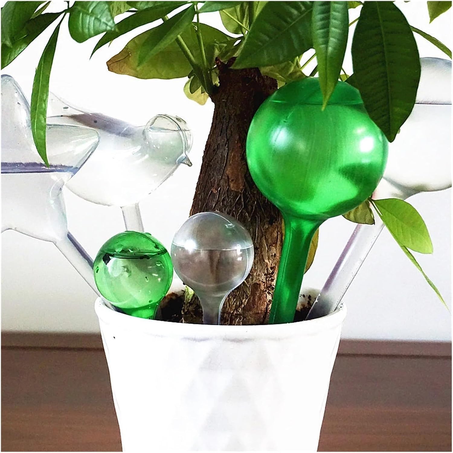 Automatic Plant Watering Bulbs House Garden Water Can Spike Flower Houseplant Device Drip Irrigation System(10 PCS L Set D)