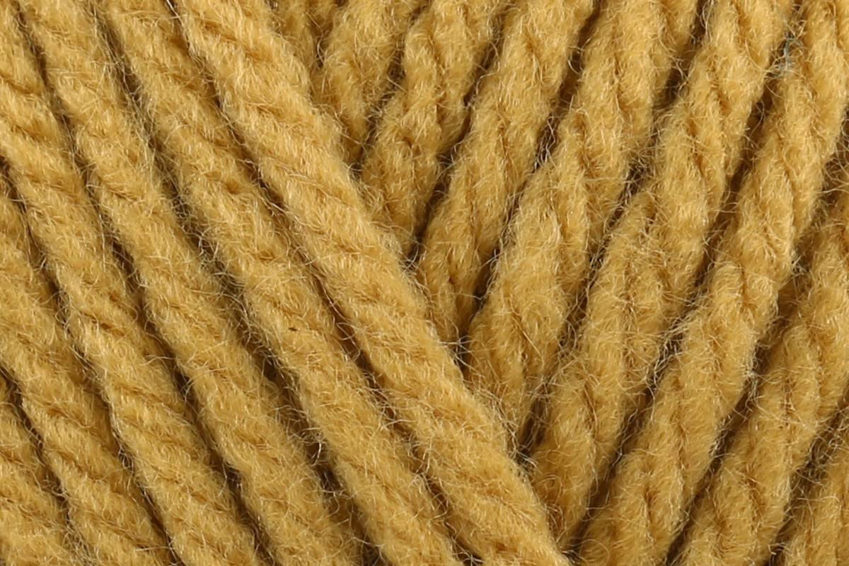 Sirdar Hayfield Bonus Chunky Crochet Yarn, 100% Acrylic Soft Knitting Wool for Cardigans, Jumpers, Sweaters, Ponchos and Capes - 100g Ball - Fields of Gold (666) - Single (1 Ball)