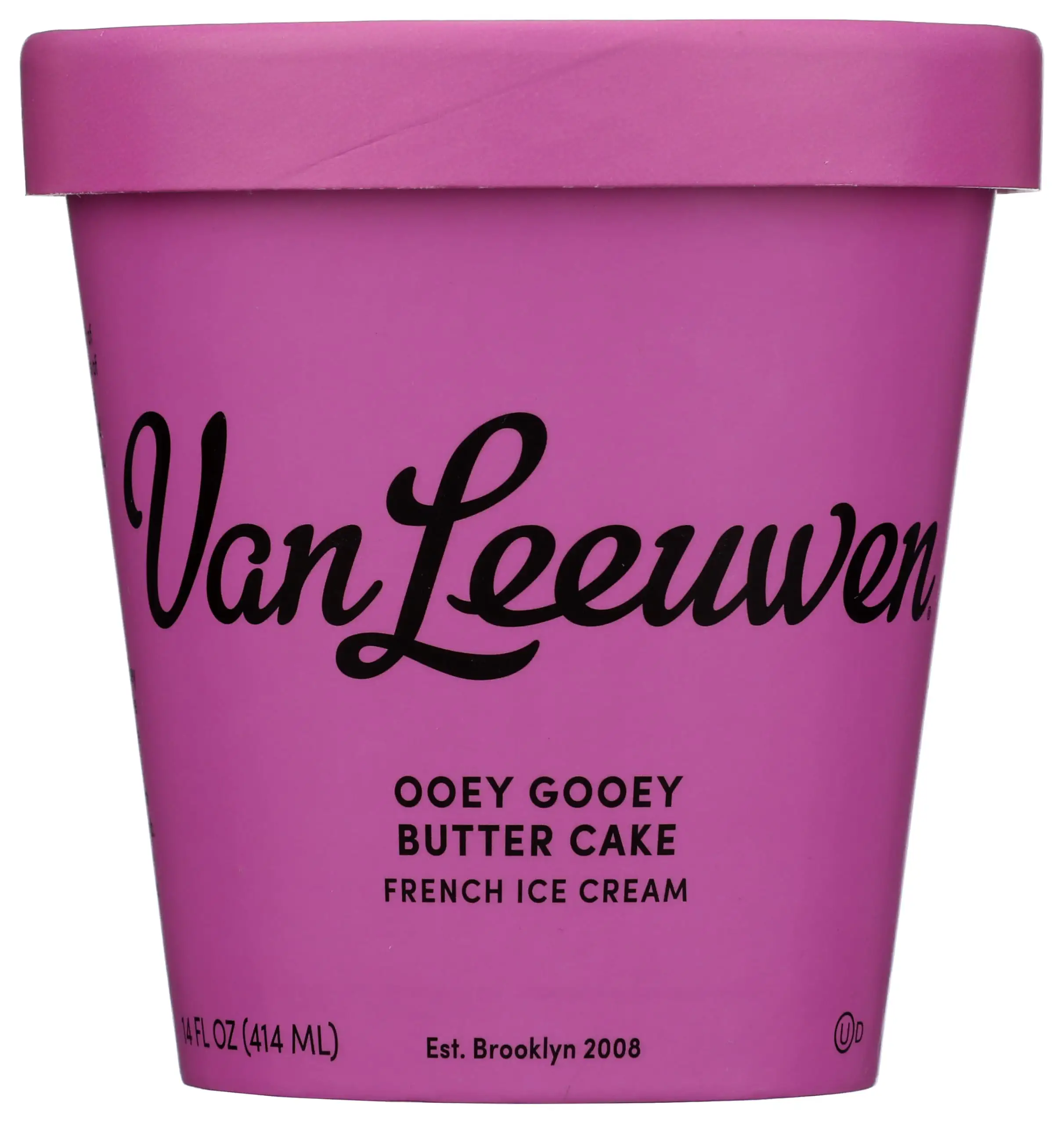 Van Leeuwen Gooey Butter Cake Ice Cream, 14 oz (Frozen)