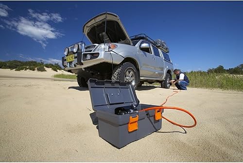 Miniatura 6 de ARB CKMP12 ARB505 10000011 Compresor de aire de alto rendimiento de 12 voltios con deflador E-Z y kit de neumáticos de sellado rápido