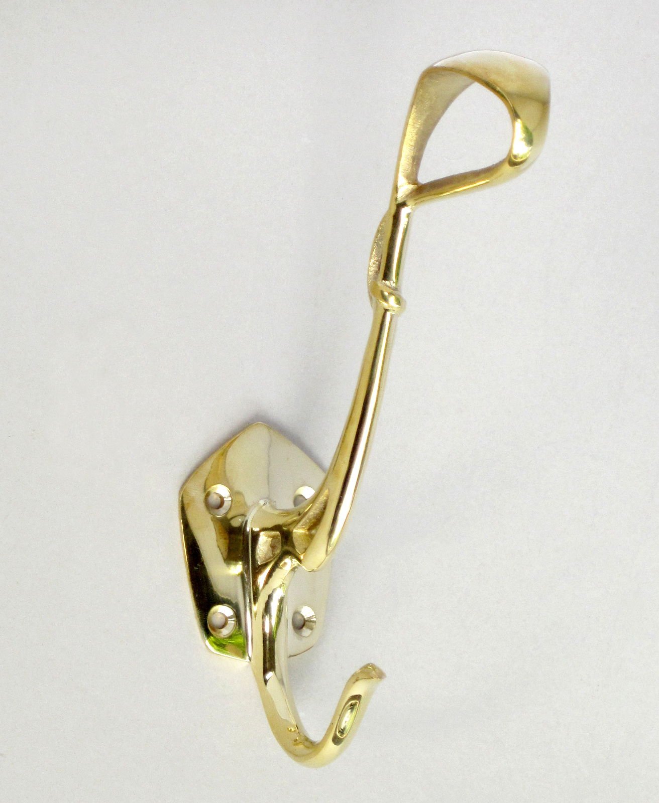 Castelion Brass Art Nouveau Hat And Coat Hook from B&Q